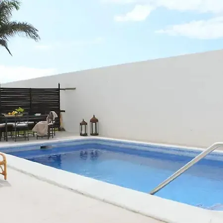 فيلة Beautiful Villa Galea With Private Pool And Garden El Médano